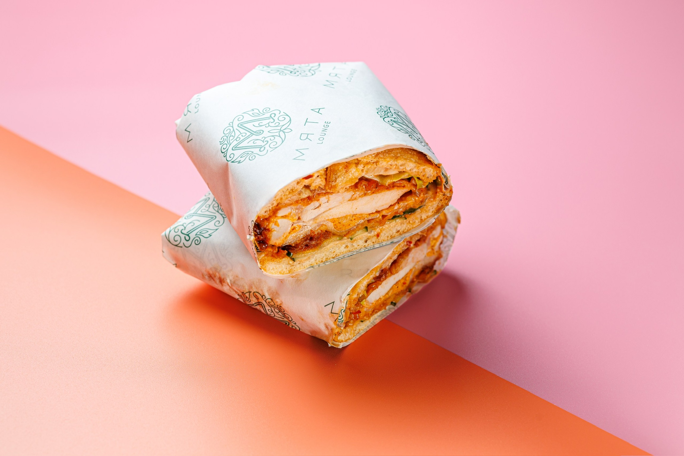 Asian-chicken чиаббата