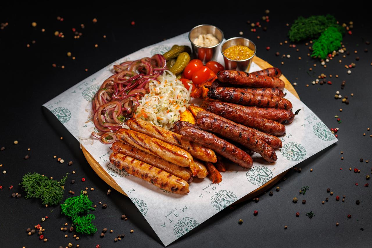 Ассорти колбасок гриль