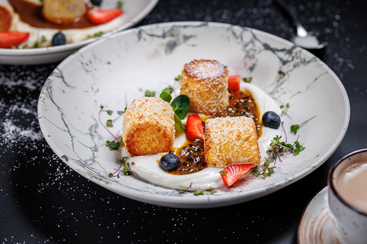 Сырники с кокосом