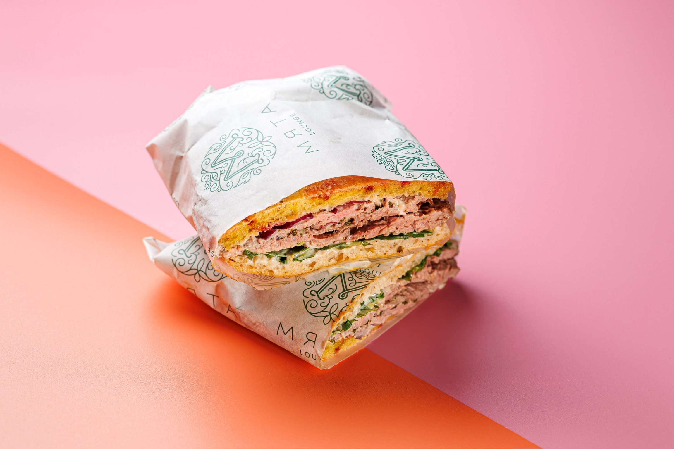 Чиабатта с ростбифом и тоннато