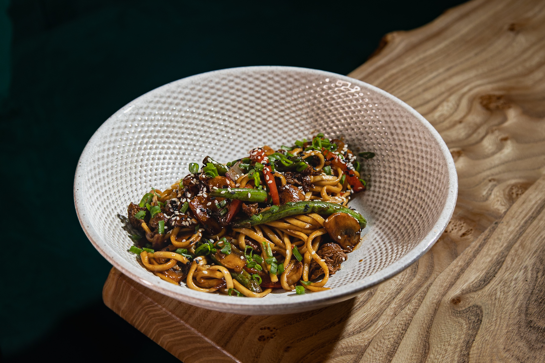 Вок с говядиной